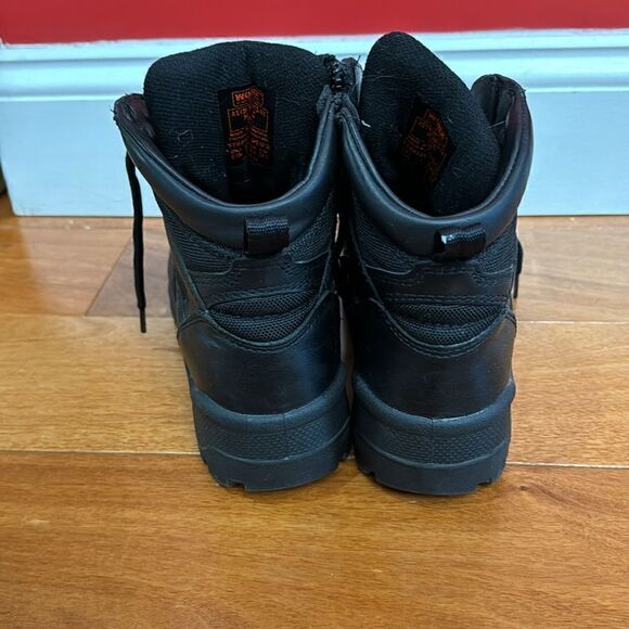 Red Wing Worx #5266 Black Leather Composite Safety Toe Men's Work Boot Size 6.5 - Picture 6 of 11
